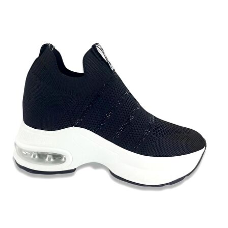 Guja 3004 24YA Kadın Sneaker Günlük Spor Ayakkabı - Siyah