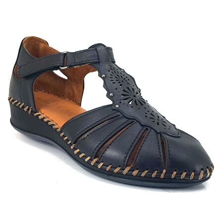 Venüs 2313705 24YS Kadın Günlük Sandalet - Siyah