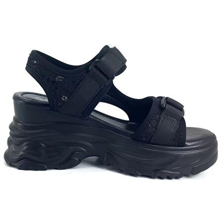 Guja 4139 24YS Kadın Günlük Sandalet - Siyah