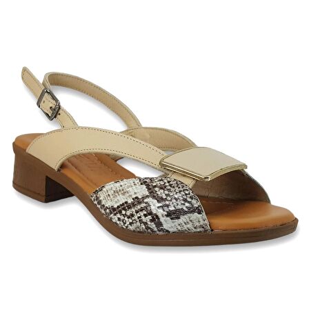 Venüs 24026020 24YS Kadın Günlük Sandalet - Bej