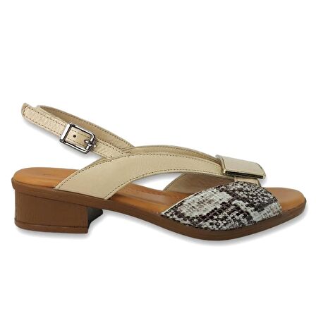 Venüs 24026020 24YS Kadın Günlük Sandalet - Bej