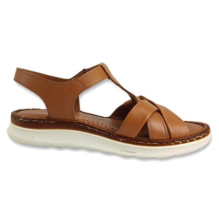 Venüs 24021723 24YS Kadın Günlük Sandalet - Taba