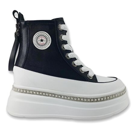 Guja 423 24YA Kadın Sneaker Günlük Ayakkabı - Siyah