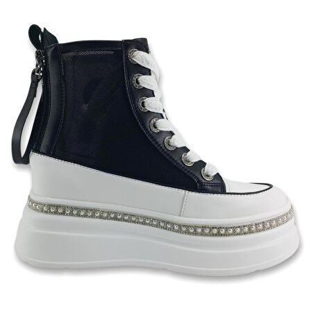 Guja 423 24YA Kadın Sneaker Günlük Ayakkabı - Siyah