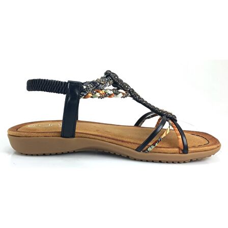 Guja 15038 24YS Kadın Günlük Sandalet - Siyah