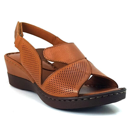 Venüs 21981113 24YS Kadın Günlük Sandalet - Taba