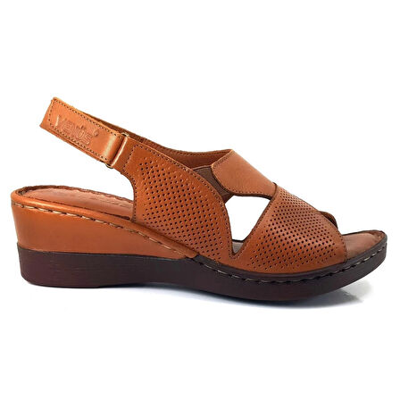 Venüs 21981113 24YS Kadın Günlük Sandalet - Taba