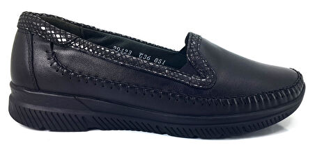 Forelli Laden 24KA Kadın Anatomik Günlük Ayakkabı - Siyah