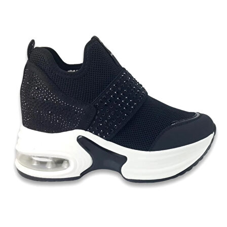 Guja 300 4 24KA Kadın Sneaker Günlük Ayakkabı - Siyah