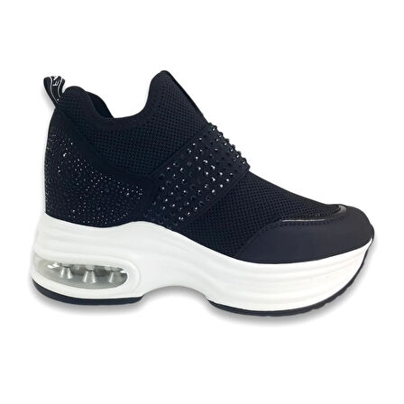Guja 300 4 24KA Kadın Sneaker Günlük Ayakkabı - Siyah