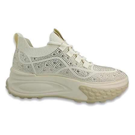 Guja 305 4 24KA Kadın Sneaker Günlük Ayakkabı - Bej