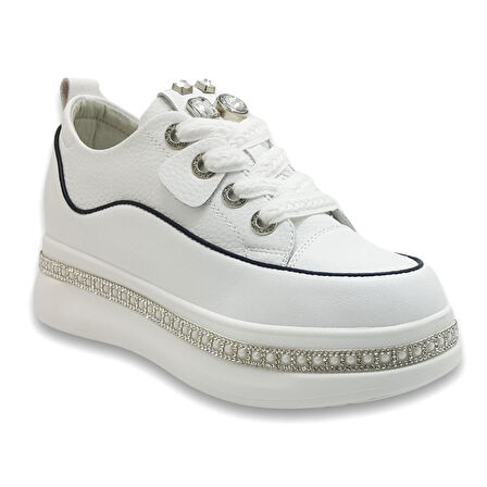 Guja 308 1 24KA Kadın Sneaker Günlük Ayakkabı - Beyaz