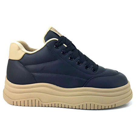 Guja 382 1 24KA Kadın Sneaker Günlük Ayakkabı - Siyah