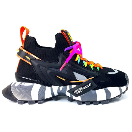 Guja 446 1 24KA Kadın Sneaker Günlük Ayakkabı - Siyah