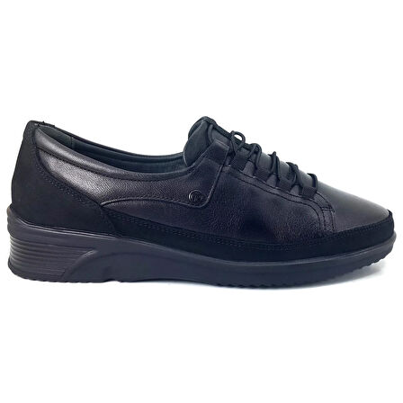 Forelli Bety 24KA Kadın Anatomik Günlük Ayakkabı - Siyah