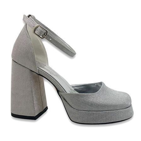 Beety 725 24KA Kadın Abiye Ayakkabı - Gümüş