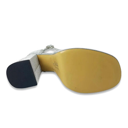 Beety 725 24KA Kadın Abiye Ayakkabı - Gümüş