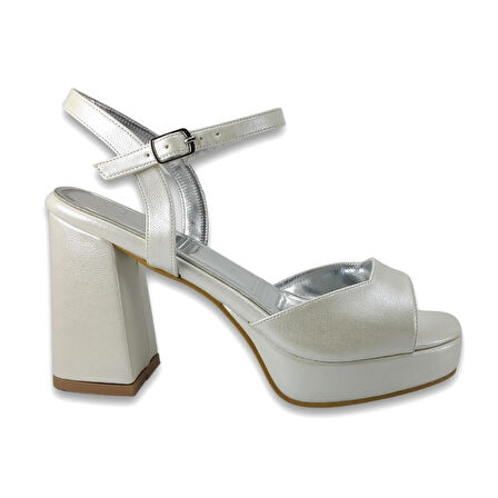 Beety 1008 24KA Kadın Abiye Ayakkabı - Sedef