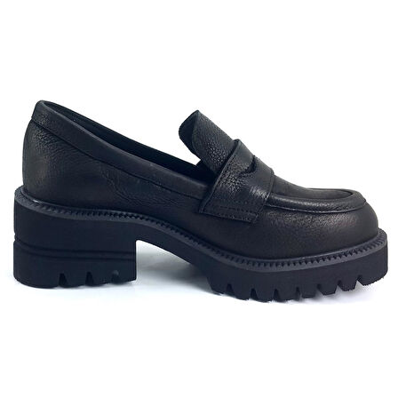 Mammamia 3075 24KA Kadın Günlük Ayakkabı - Siyah Nubuk