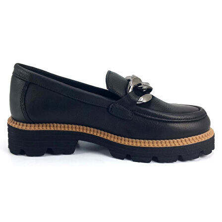 Mammamia 3185 24KA Kadın Günlük Ayakkabı - Siyah Nubuk