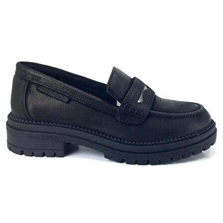 Mammamia 3610 24KA Kadın Günlük Ayakkabı - Siyah Nubuk