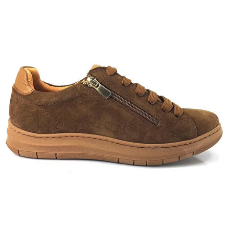 Mammamia 335 24KA Kadın Günlük Ayakkabı - Taba Nubuk