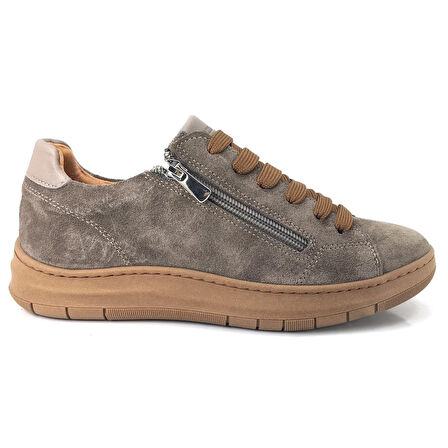 Mammamia 335 24KA Kadın Günlük Ayakkabı - Vizon Nubuk