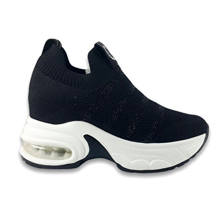 Guja 300 4 25YA Kadın Sneaker Günlük Ayakkabı Siyah
