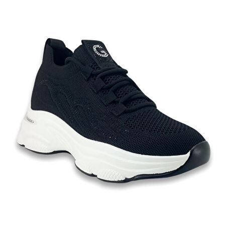 Guja 309 25YA Kadın Sneaker Günlük Ayakkabı Siyah