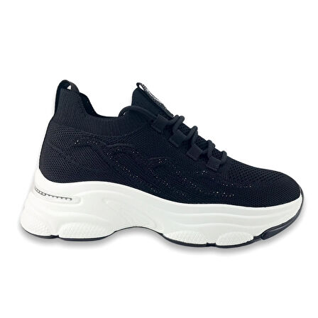 Guja 309 25YA Kadın Sneaker Günlük Ayakkabı Siyah