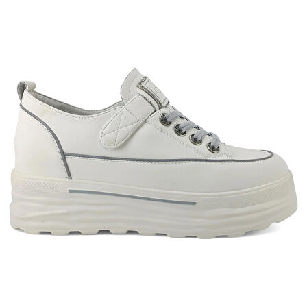 Guja 363 4 25YA Kadın Sneaker Günlük Ayakkabı Gri