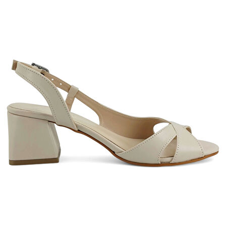 Betty 958 25YA Kadın Abiye Ayakkabı Bej