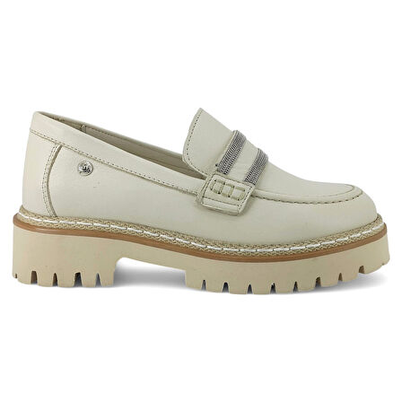 Mammamia 3705 25YA Kadın Günlük Ayakkabı Krem