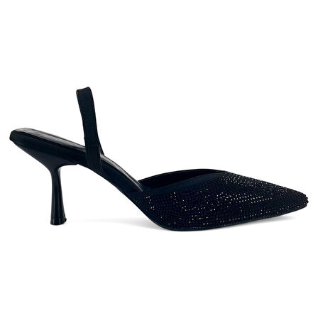 Beety 208 25YA Kadın Abiye Ayakkabı Siyah