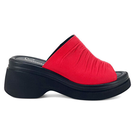 Beety 64012 25YT Kadın Günlük Terlik Kırmızı