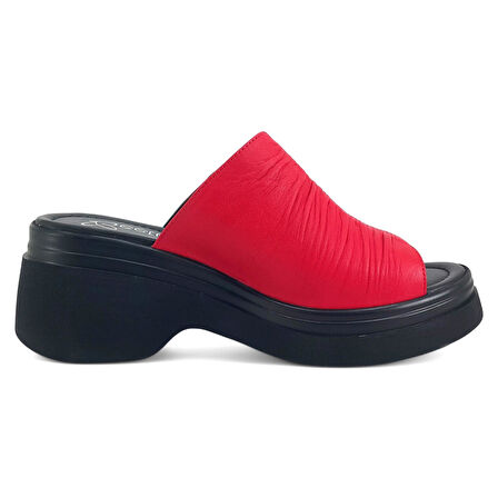 Beety 64012 25YT Kadın Günlük Terlik Kırmızı