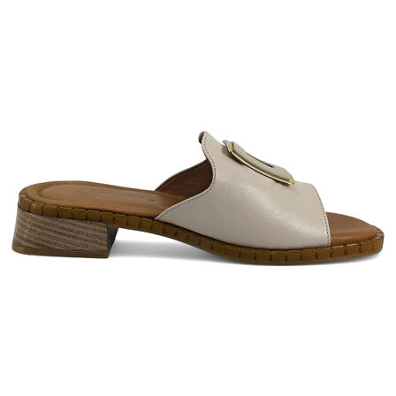 Beety 052 25YT Kadın Günlük Terlik Açık Gri