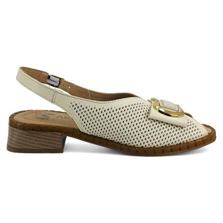 Venüs 2512003 25YS Kadın Günlük Sandalet Bej