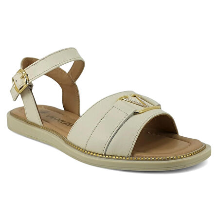 Venüs 2512203 25YS Kadın Günlük Sandalet Bej