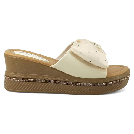 Guja 399 25YT Kadın Günlük Terlik Bej