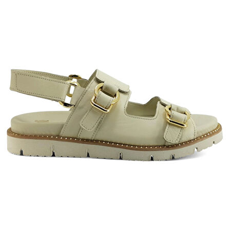 Venüs 25440013 25YS Kadın Günlük Sandalet Bej