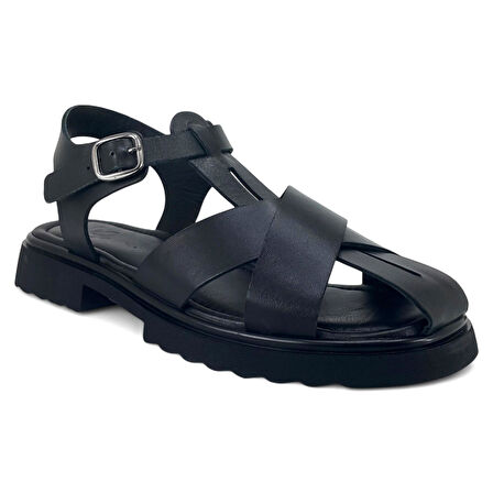 Beety 575 25YS Kadın Günlük Sandalet Siyah