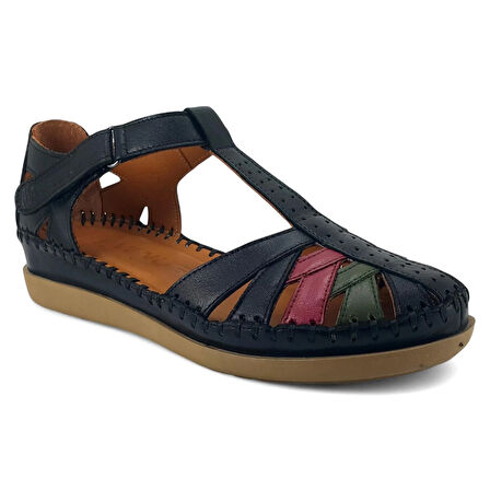 Venüs 25033540 25YS Kadın Günlük Sandalet Siyah