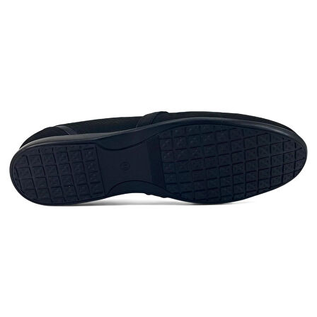 Fosco 9122 25YA Erkek Günlük Ayakkabı Siyah Nubuk