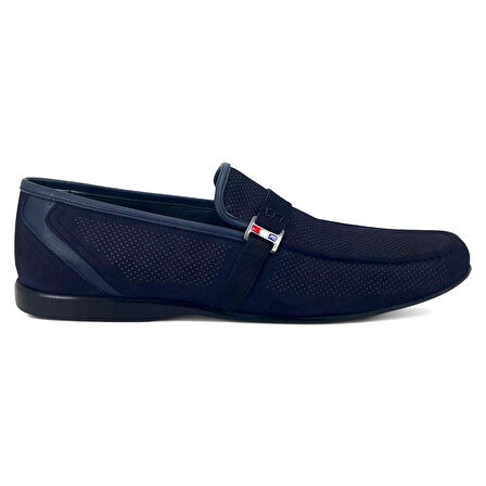 Fosco 9122 25YA Erkek Günlük Ayakkabı Lacivert Nubuk