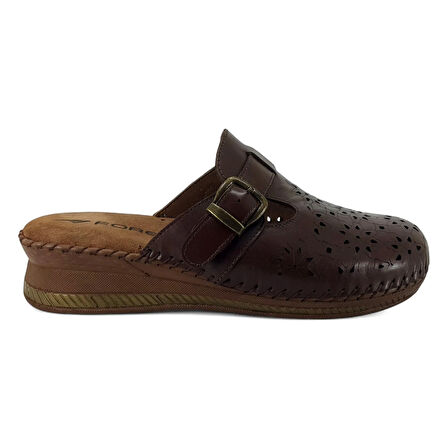 Forelli Cary 25YT Kadın Anatomik Günlük Terlik Kahverengi