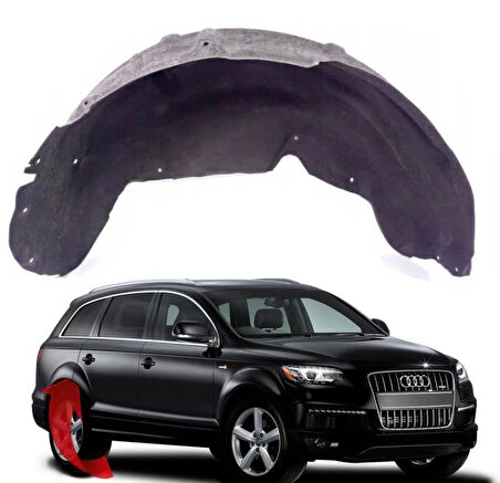 Audi Q7 Çamurluk Davlumbazı Halı Arka Sag 2010-2015