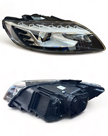 Audı Q7 Komple Far Sag Motorlu (XENON BI FUNCTION DRL LED) (D3S) 09>