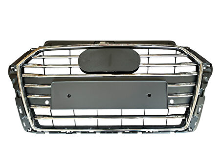 ÖN PANJUR KROM ÇERÇEVE KROM ÇİZGİLİ  MAT SİYAH SENSÖRLÜ TUNİNG TİP A3 SEDAN-HB 2017-2020