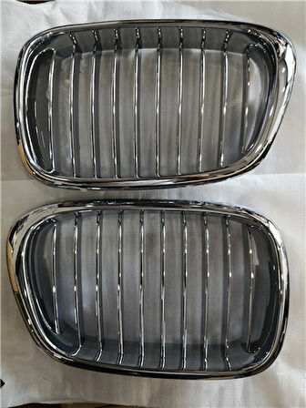 Bmw E39 Ön Panjur Böbrek Krom Set 2001-2003